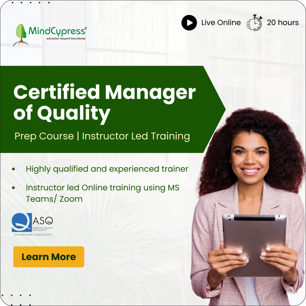 CQM Certification Certified Manager of Quality CQM Certification CQM Certification Certified Manager of Quality CQM Certification