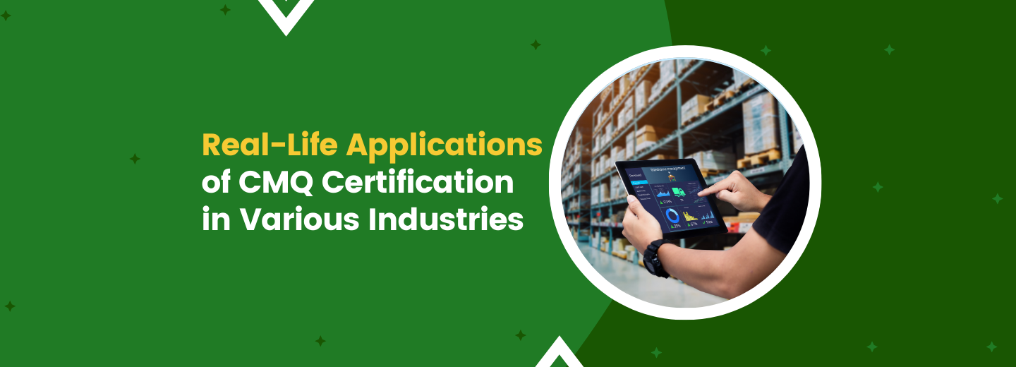 Real-Life Applications of CMQ Certification in Various Industries ...