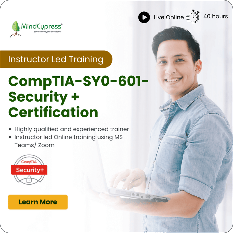 Stay Ahead of Cyber Threats Get Comptia Security Training MindCypress