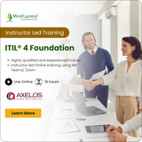 ITIL® 4 Foundation  Instructor Led Online Training