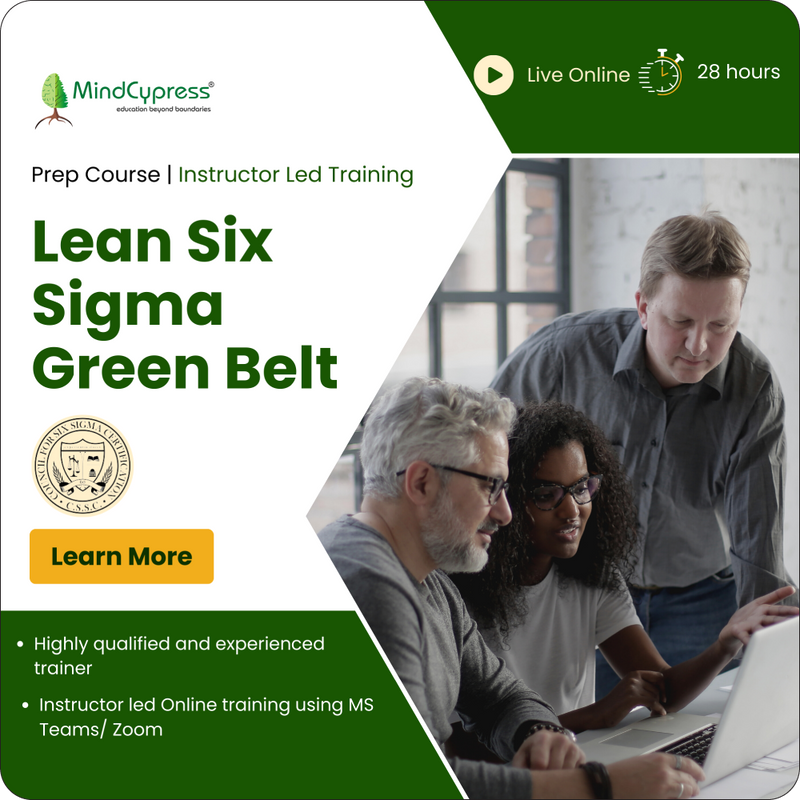 Ensure Process Improvement Get Your Six Sigma Green Belt Training
