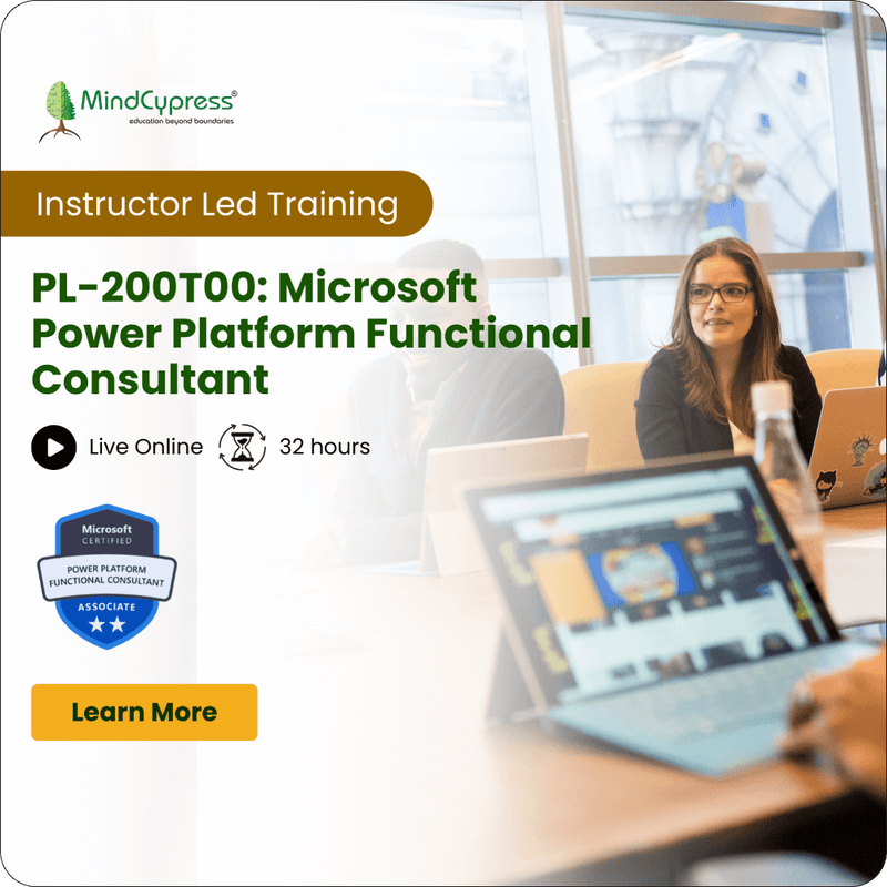 PL-200T00: Microsoft Power Platform Functional Consultant Instructor Led Online Training
