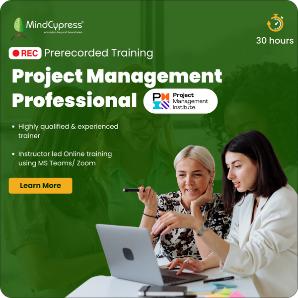 Project Management Professional Prerecorded Training