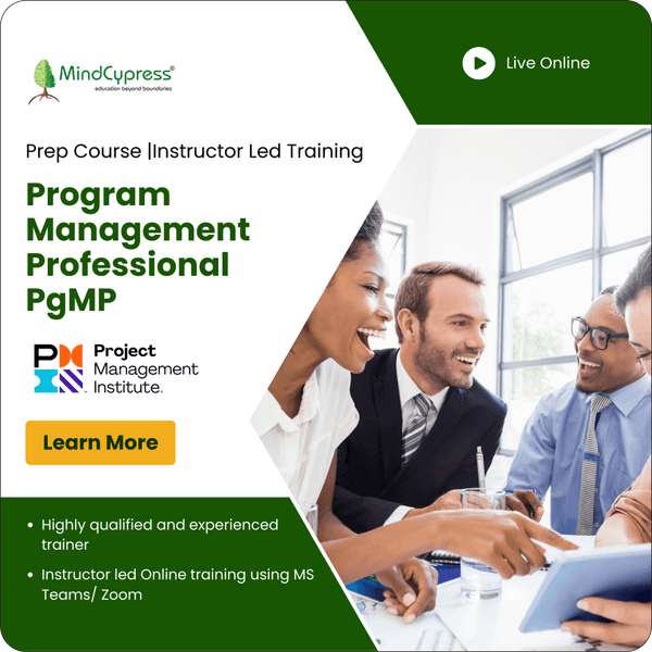 Program Management Professional- PgMP Instructor Led Online Training