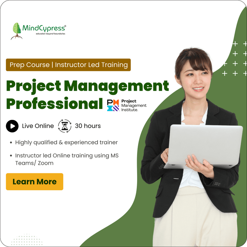 Project Management Professional Instructor Led Online Training