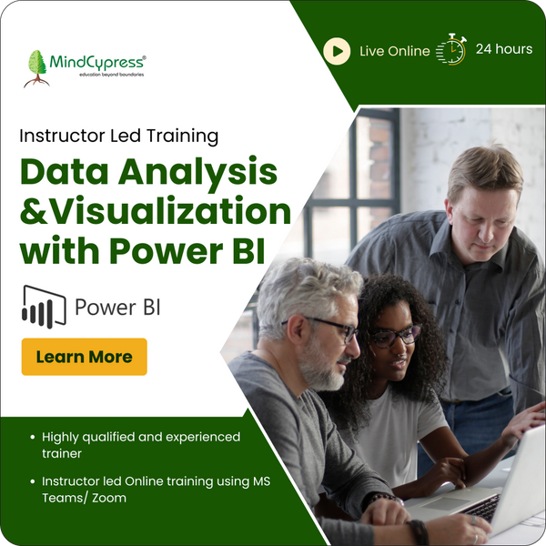 Data Analysis and Visualization with Power BI Instructor Led Online Training