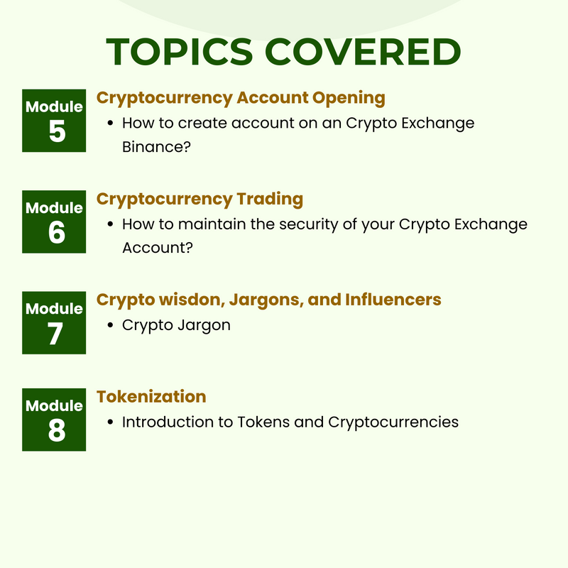 Cryptocurrency Self Paced e-Learning Course