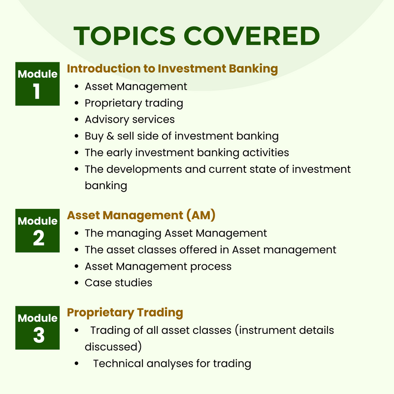 Investment Banking