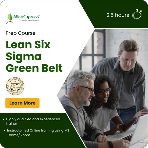 Lean Six Sigma Green Belt Self Paced eLearning Course