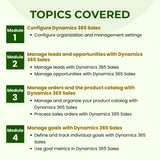 MB-210: Microsoft Dynamics 365 Sales Functional Consultant Instructor Led Online Training